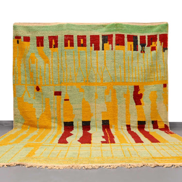 Vintage Moroccan Rug 9.9 x 13.6 feet / 302 x 416 cm - Ettilux Home